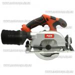 FLEX CS62 18.0-EC бесщеточная аккумуляторная дисковая пила с подсветкой 18В 165мм (каркас)