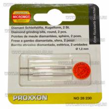 Алмазные боры Proxxon 28230 (Ø 1.2мм 2шт)​​​​​​​