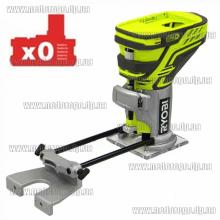 Фрезер кромочный аккумуляторный Ryobi R18TR-0 ONE+ (2 фрезы, подсветка, съемная база)