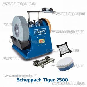 Scheppach Tiger 2500 заточной шлифовально полировальный станок(200Вт 200 и 250мм с водой)