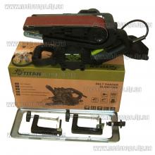 Ленточная шлифмашина Титан BLSM1100Е (76x533, с регулировкой, стационар)