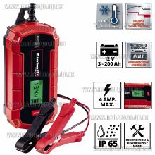 Einhell CE-BC 4 M Инверторное интеллектуальное зарядное (3-120 А/ч)
