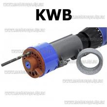 Насадка на дрель для заточки сверл KWB (запасной камень в комплекте)