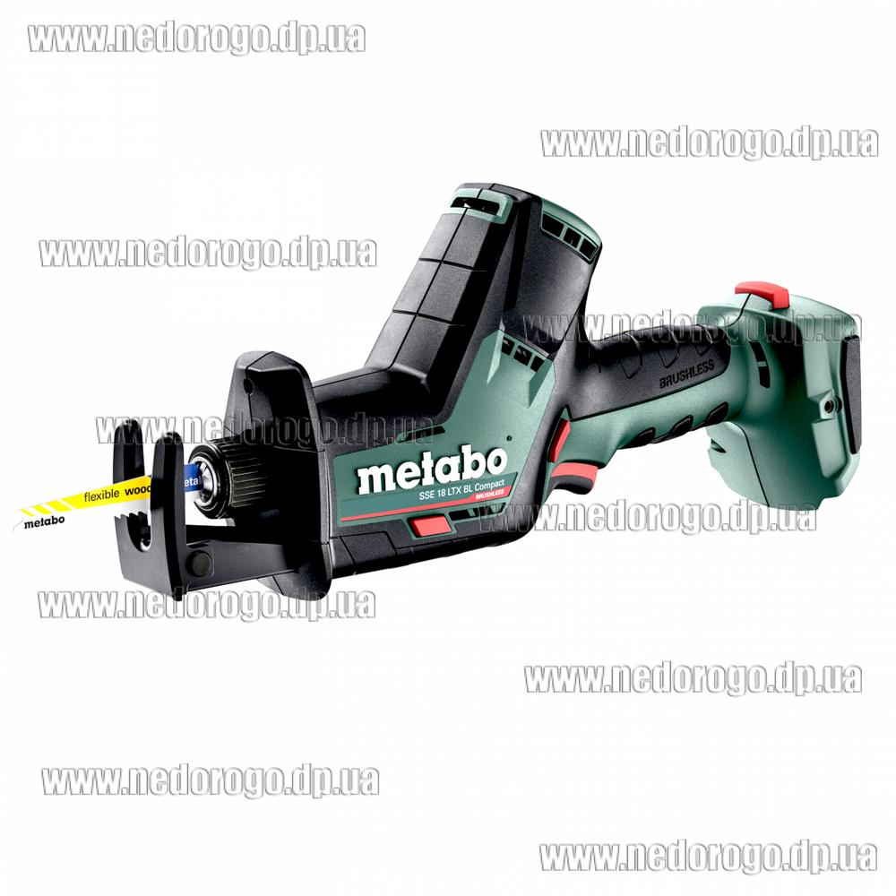 Metabo SSE 18 LTX BL Compact безщетоная аккумуляторная сабельная пила ...
