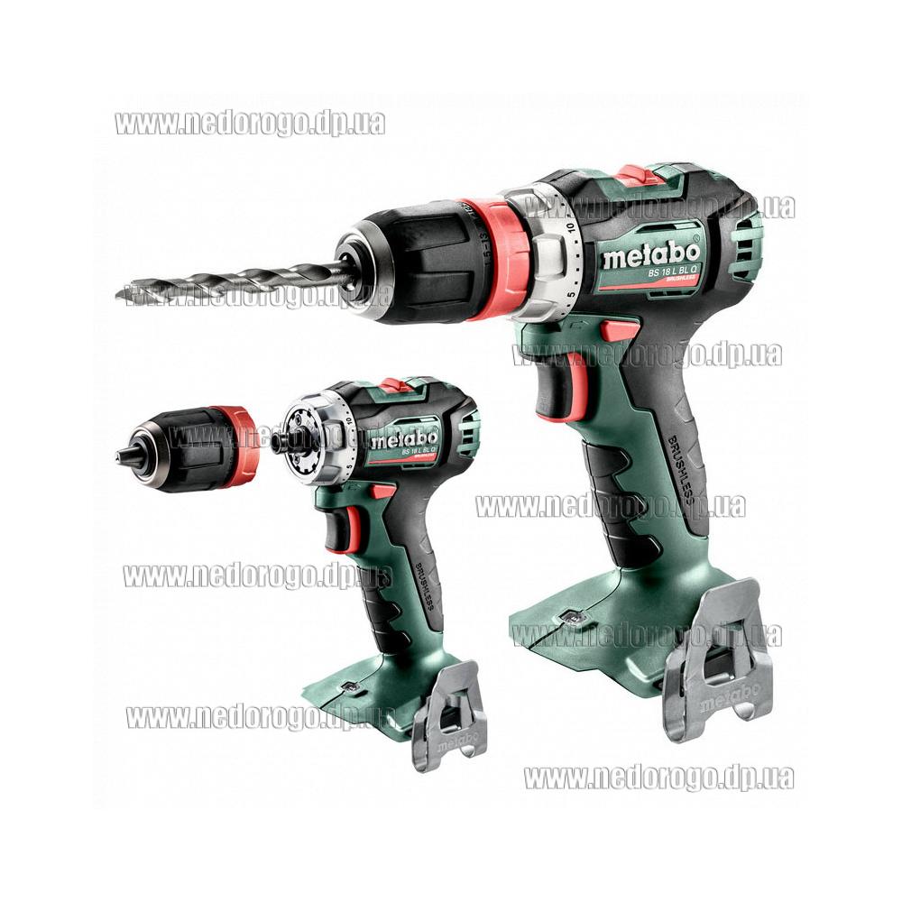 Metabo BS 18 L BL Q бесщеточный аккумуляторный шуруповерт съемный ...