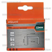 Скобы для степлера 12мм, тип 53 Sturm 1071-02-12