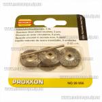 Proxxon 28956 щетки из нержавеющей стали диск 22мм (5 шт с держателем)