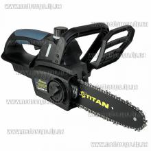 Аккумуляторная цепная пила с бесщеточным двигателем Titan PCS1221B-CORE Brushless (21V шина 8" 20см каркас)