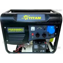 Генератор бензиновый Титан PGG 8000E1 (AVR с электро стартером 6,6 кВт)