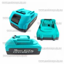 Аккумулятор 20V Grand АКБ20/2 для Grand PRO Titan Core LXT-LTX BL и аналогов (20v/Li-ion/2Ач)