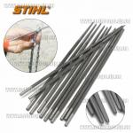Надфиль напильник Stihl для заточки и правки цепей мини пил 3.2мм х 150мм