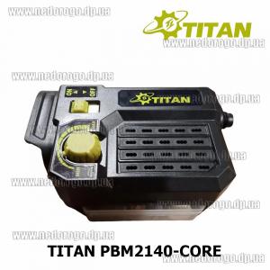 TITAN PBM2140-CORE аккумуляторный гравер 21V с гибким валом и с набором приналежностей (каркас)