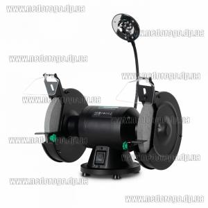 DWT DSP-350 L двухдисковый заточной станок точило 200мм 350Вт с гибкой LED лампой подсветки