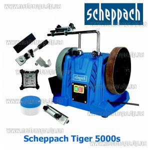 Scheppach Tiger 5000s заточной шлифовально полировальный станок (150Вт диск 200мм и круг 220мм с водой)