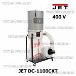 JET DC-1100CKT (400) стружкоотсос трехфазный 400в 1.9кВт 150л 1620м3 1700Па