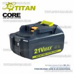 Аккумулятор 21V Тitan BBL2150C-CORE Hi-EE высокотоковая для TITAN CORE SYSTEM и LXT-LTX BL (21v Li-ion 5 Ач) EVE cell с чипом