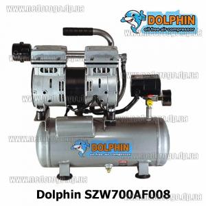 Dolphin SZW700AF008 компрессор безмасляный 700Вт 95л/мин 8bar ресивер 8л