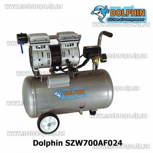 Dolphin SZW700AF024 компрессор безмасляный 700Вт 95л/мин 8bar ресивер 24л