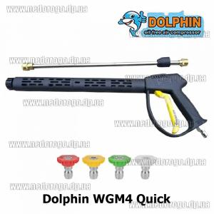 Dolphin WGM4 Quick пистолет для моек высокого давления удлиненный (М22 - Quick) 