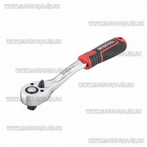 Рукоятка із храповим механізмом  на 72 зуба  1/2" ., Cr-V STORM INTERTOOL ET-8003