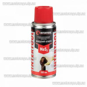 Мастило проникаюче "Рідкий Ключ", аерозоль, 100 мл INTERTOOL FS-4110