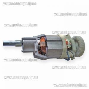Двигатель триммера Forte EMK1600 Procraft GT2200 (d72*662 / L236 / втулка под трос квадрат) мотор электрокосы в сборе с редуктором (выход втулка под трос)