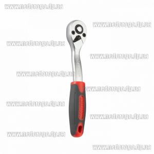 Рукоятка із храповим механізмом  на 72 зуба  1/2" INTERTOOL ET-9003