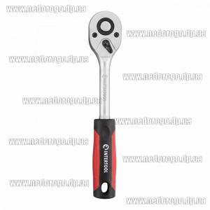 Рукоятка із храповим механізмом на 45 зубов 1/2'' Cr-v INTERTOOL HT-2119