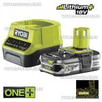 Аккумулятор + зарядное Ryobi RC18120-125 (2,5А/ч ONE+)