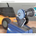 Доп фото Насадка на дрель для заточки ножей, топориков и правки инструмента Vorel 26225 №12