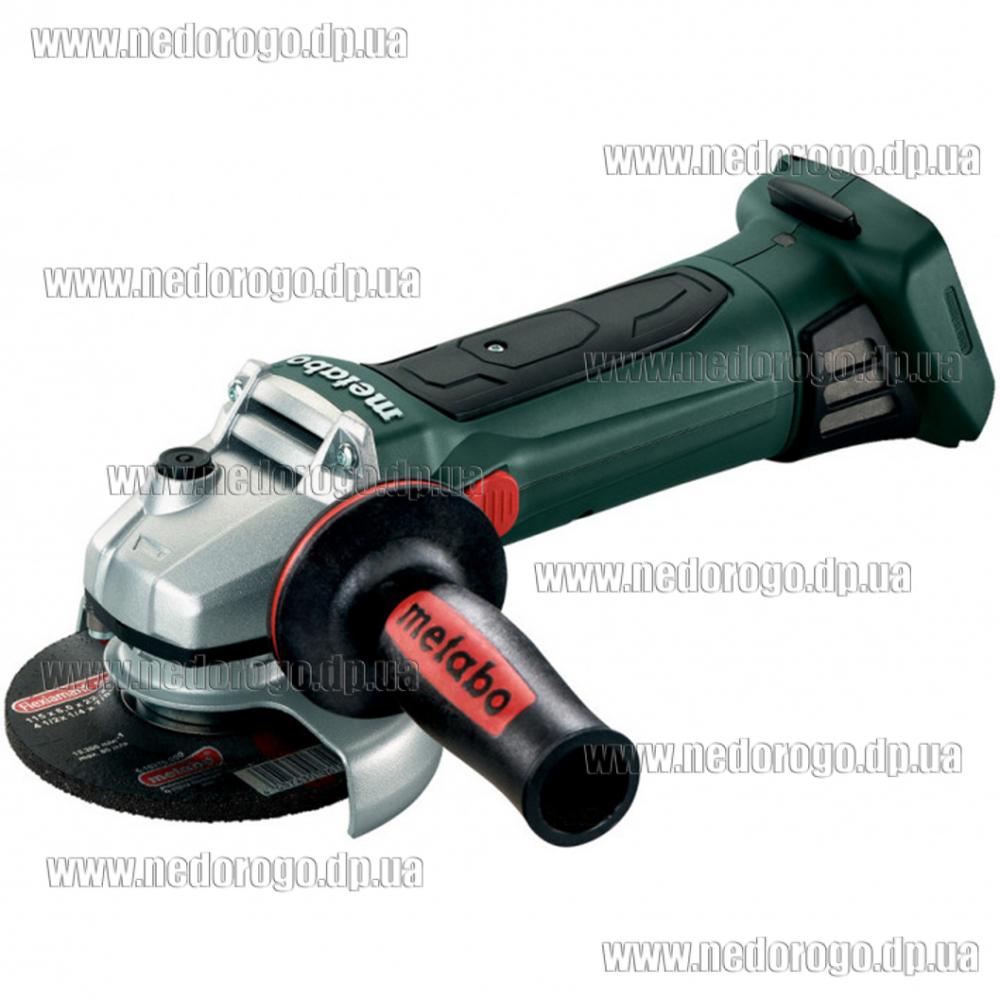 Аккумуляторная болгарка Metabo W 18 LTX 125 Quick каркас ...