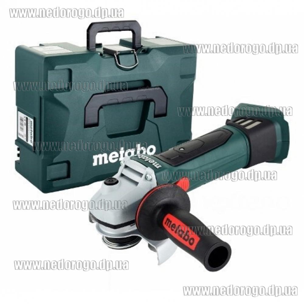 Аккумуляторная болгарка Metabo W 18 LTX 125 Quick каркас ...