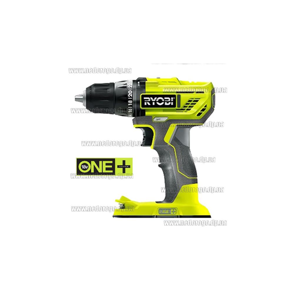 Профессиональный аккумуляторный шуруповерт Ryobi R18DD3-0 (ONE+ ...
