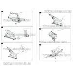 Доп фото Titan USSN117 кожух для резки и штробления c отводом пыли для УШМ (d 230мм роликовый) - насадка штроборез №25