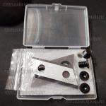 Доп фото Ножи для садовых измельчителей 60х30 D10мм двухсторонние (Einhell Ryobi Grunfeld Gruntek Scheppach DWT и др.) с винтами в комплекте №1