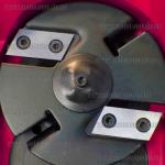 Доп фото Ножи для садовых измельчителей 60х30 D10мм двухсторонние (Einhell Ryobi Grunfeld Gruntek Scheppach DWT и др.) с винтами в комплекте №6