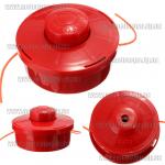 Доп фото Шпуля для косы катушка с леской ЦВЕТНАЯ (Вал 10мм, усиленный пластик, универсал) №1