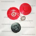 Доп фото Шпуля для косы катушка с леской ЦВЕТНАЯ (Вал 10мм, усиленный пластик, универсал) №8