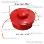 Доп фото Шпуля для косы катушка с леской ЦВЕТНАЯ (Вал 10мм, усиленный пластик, универсал) №3