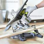 Доп фото Торцовочная пила Ryobi RTMS1800-G (Ø 254мм с верхним столом профи) универсальный распиловочный станок №6