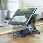 Доп фото Торцовочная пила Ryobi RTMS1800-G (Ø 254мм с верхним столом профи) универсальный распиловочный станок №7