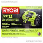 Доп фото Компрессор аккумуляторный Ryobi R18 I-0 ONE+ (2 в 1) №8