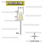 Доп фото Полировальные насадки Proxxon 28801 (конус 8*15мм фетр) №1