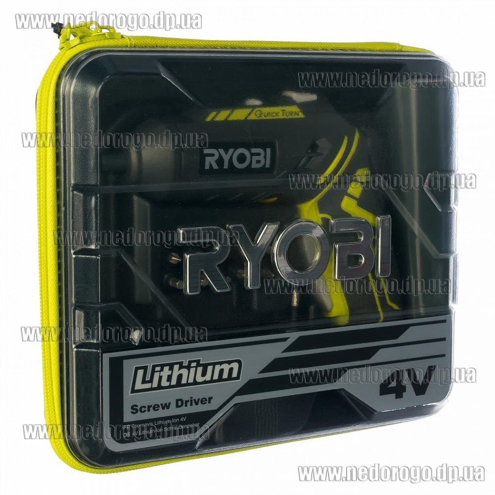 Ryobi R4SDP-L13T отвертка аккумуляторная (двухскоростная, трансформер ...