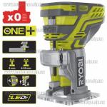 Доп фото Фрезер кромочный аккумуляторный Ryobi R18TR-0 ONE+ (2 фрезы, подсветка, съемная база) №2