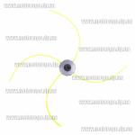 Доп фото Шпуля для косы катушка с леской ПАУК - универсальное крепление для электро и бензокос (алюминиевая) с ключом №3