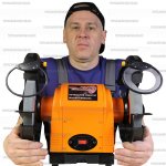 Доп фото Верстат точильний Workman RBG825A 200 мм 670 Вт  00000045045 №7