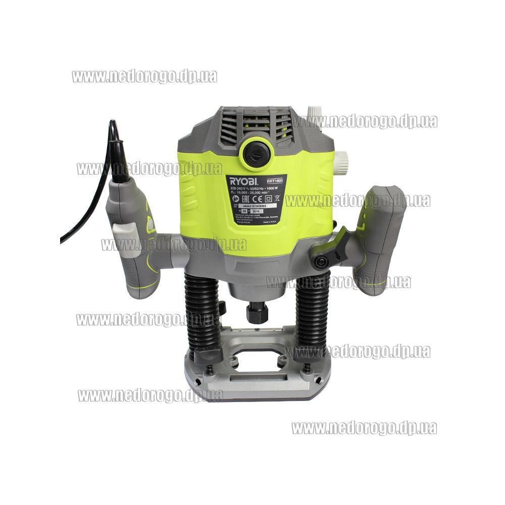 Ryobi RRT1600P-K профессиональный ручной фрезер (кейс набор фрез