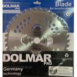 Доп фото Dolmar 40T-BD-STEEL LUX профессиональный нож для мотокос 255мм 40T - Универсал с подрезом №1