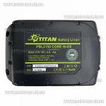 Доп фото Аккумулятор 21V Titan PBL2150 Hi-EE для TITAN CORE SYSTEM и LXT-LTX BL (21v Li-ion 4 Ач с чипом) Samsung cell №6